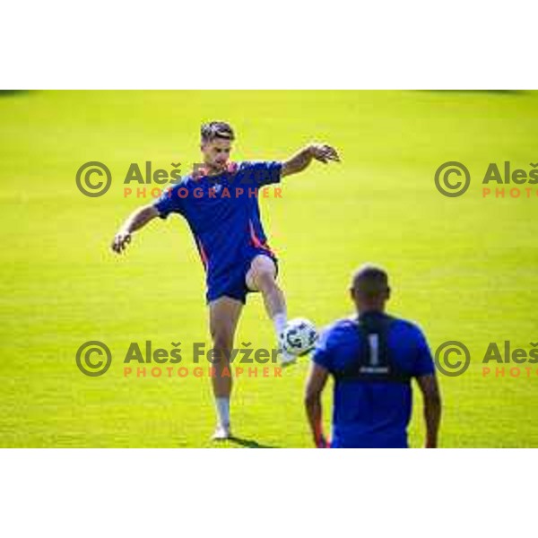 Luka Kranjc during training in Ljudski vrt, Maribor, Slovenia on June 13, 2025. Photo: Jure Banfi