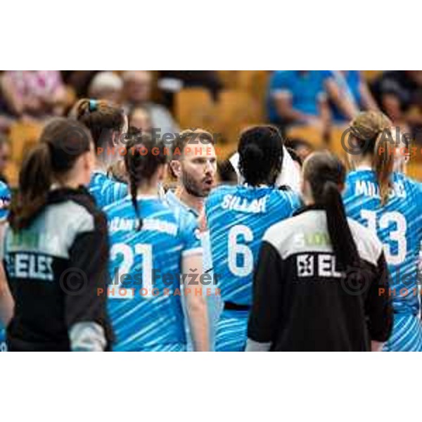 in action during CEV Women Volleyball European Golden League 2025 match between Greece and Slovenia in Rdeca dvorana, Velenje, Slovenia on June 13, 2025. Photo: Jure Banfi