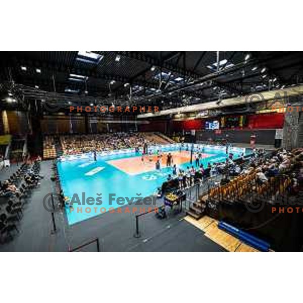 Venue during CEV Women Volleyball European Golden League 2025 match between Greece and Slovenia in Rdeca dvorana, Velenje, Slovenia on June 13, 2025. Photo: Jure Banfi
