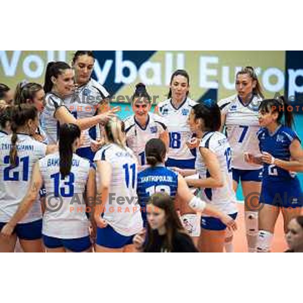 in action during CEV Women Volleyball European Golden League 2025 match between Greece and Slovenia in Rdeca dvorana, Velenje, Slovenia on June 13, 2025. Photo: Jure Banfi