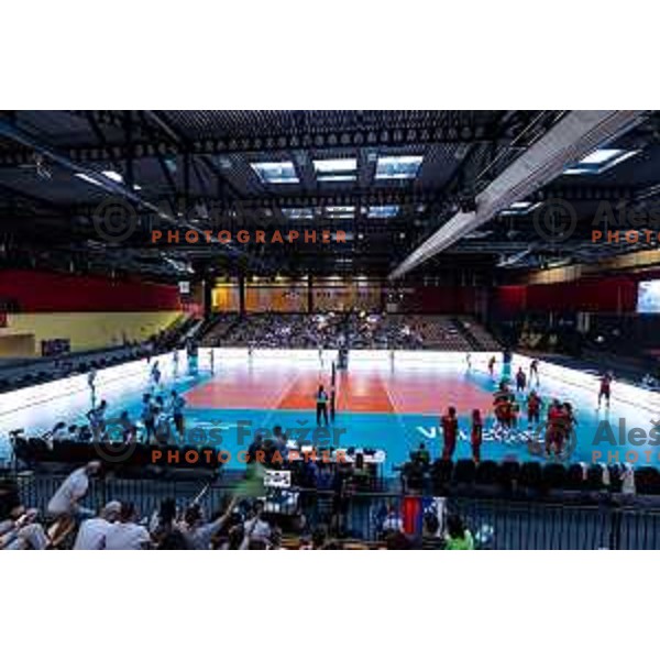in action during CEV Women Volleyball European Golden League 2025 match between Slovenia and Spain in Rdeca dvorana, Velenje, Slovenia on June 15, 2025. Photo: Jure Banfi