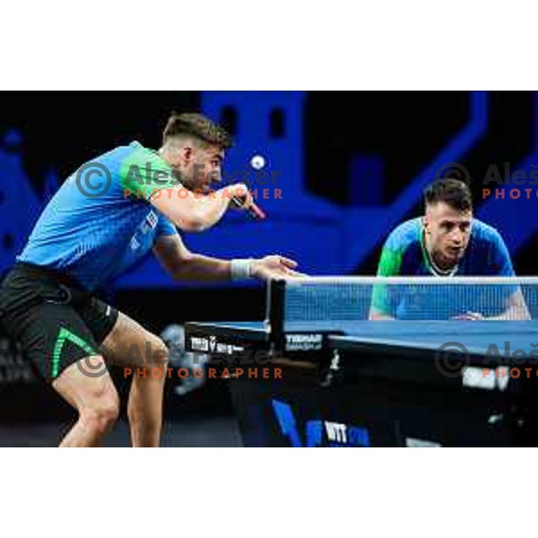 Darko Jorgic during WTT Star Contender Ljubljana 2025 in Tivoli Hall Ljubljana, Slovenia on June 19, 2025.
