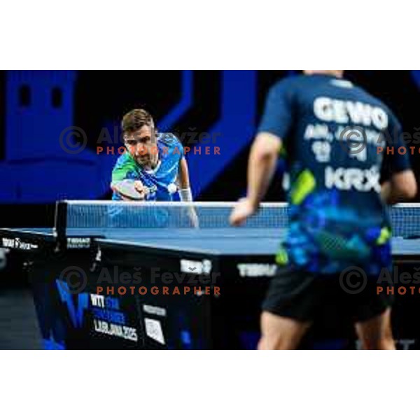 Darko Jorgic during WTT Star Contender Ljubljana 2025 in Tivoli Hall Ljubljana, Slovenia on June 19, 2025.