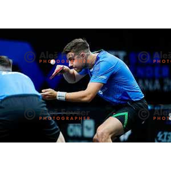 Darko Jorgic during WTT Star Contender Ljubljana 2025 in Tivoli Hall Ljubljana, Slovenia on June 19, 2025.