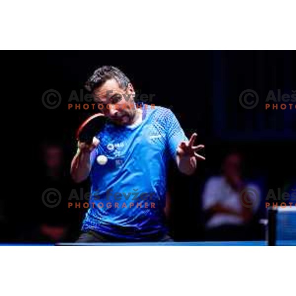 Bojan Tokic during WTT Star Contender Ljubljana 2025 in Tivoli Hall Ljubljana, Slovenia on June 19, 2025.