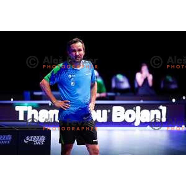 Bojan Tokic during WTT Star Contender Ljubljana 2025 in Tivoli Hall Ljubljana, Slovenia on June 19, 2025.