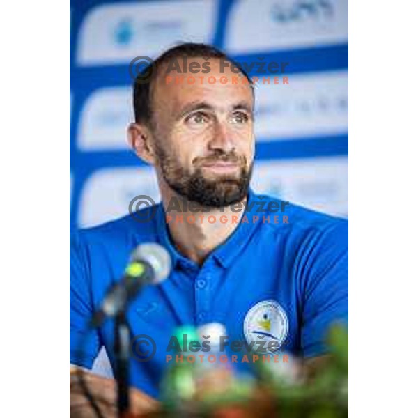 Amel Tuka during European Athletics Team Championship 2025 press conference in Atletski stadion Poljane, Maribor, Slovenia on June 23, 2025. Photo: Jure Banfi