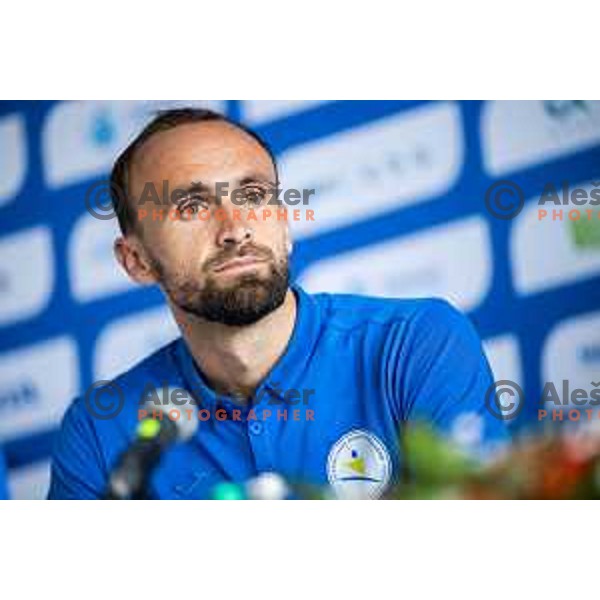 Amel Tuka during European Athletics Team Championship 2025 press conference in Atletski stadion Poljane, Maribor, Slovenia on June 23, 2025. Photo: Jure Banfi