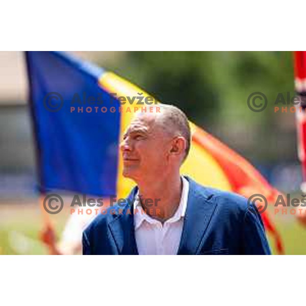 Dobromir Karamarinov, European Athletics President during opening ceremony of European Athletics Team Championships 2025 at Atletski stadion Poljane, Maribor, Slovenia on June 24, 2025. Photo: Jure Banfi