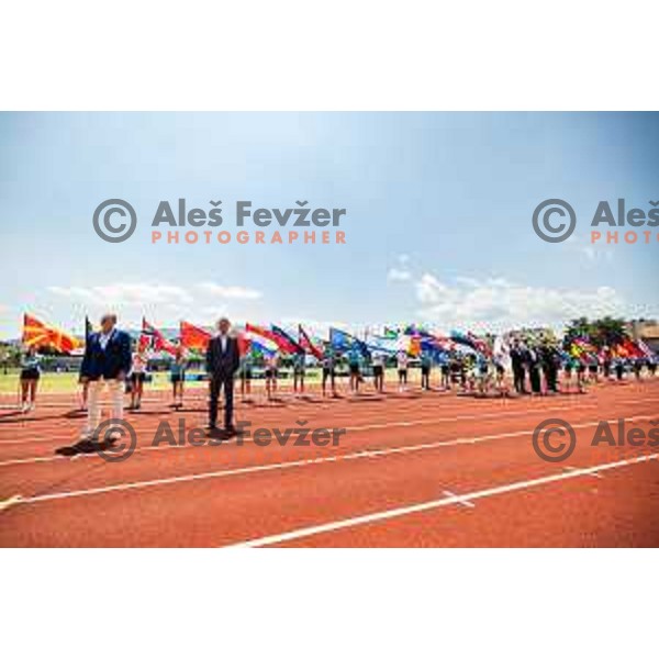 during opening ceremony of European Athletics Team Championships 2025 at Atletski stadion Poljane, Maribor, Slovenia on June 24, 2025. Photo: Jure Banfi