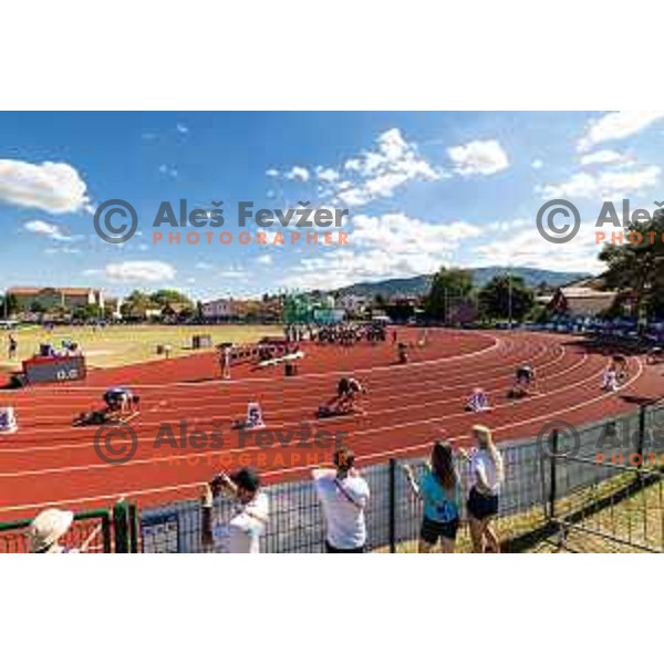 Venue during Day 1 of European Athletics Team Championship 2025 2nd Division in Stadium Poljane, Maribor, Slovenia on June 28, 2025. Photo: Jure Banfi