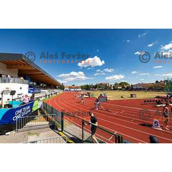 Venue during Day 1 of European Athletics Team Championship 2025 2nd Division in Stadium Poljane, Maribor, Slovenia on June 28, 2025. Photo: Jure Banfi