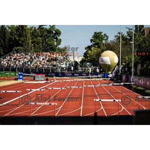 Venue during Day 1 of European Athletics Team Championship 2025 2nd Division in Stadium Poljane, Maribor, Slovenia on June 28, 2025. Photo: Jure Banfi