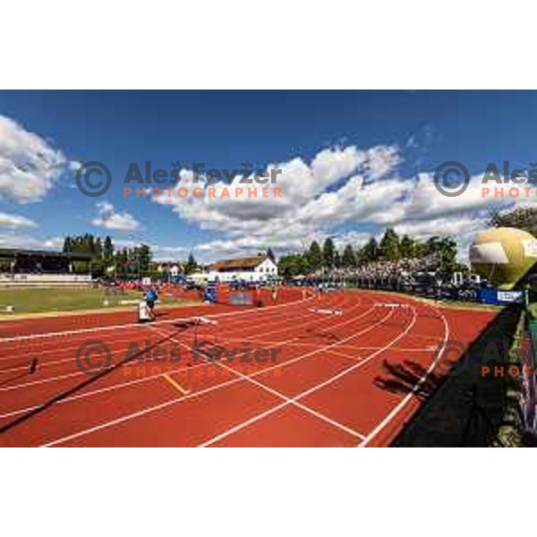Venue during Day 1 of European Athletics Team Championship 2025 2nd Division in Stadium Poljane, Maribor, Slovenia on June 28, 2025. Photo: Jure Banfi