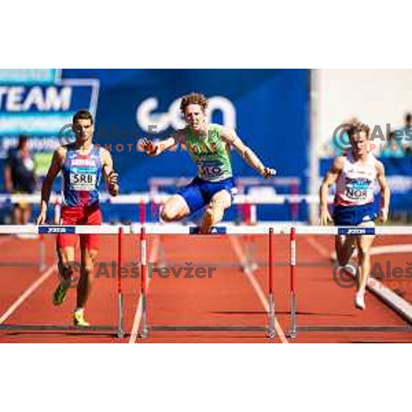 Mitja Zubin in action during Day 1 of European Athletics Team Championship 2025 2nd Division in Stadium Poljane, Maribor, Slovenia on June 28, 2025. Photo: Jure Banfi