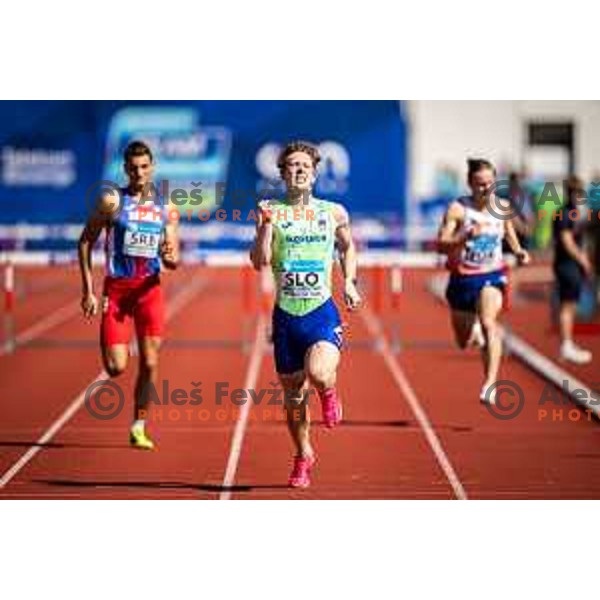 Mitja Zubin in action during Day 1 of European Athletics Team Championship 2025 2nd Division in Stadium Poljane, Maribor, Slovenia on June 28, 2025. Photo: Jure Banfi