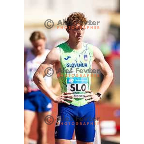 Mitja Zubin in action during Day 1 of European Athletics Team Championship 2025 2nd Division in Stadium Poljane, Maribor, Slovenia on June 28, 2025. Photo: Jure Banfi