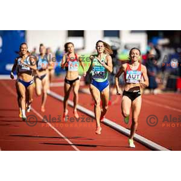 Anita Horvat in action during Day 1 of European Athletics Team Championship 2025 2nd Division in Stadium Poljane, Maribor, Slovenia on June 28, 2025. Photo: Jure Banfi