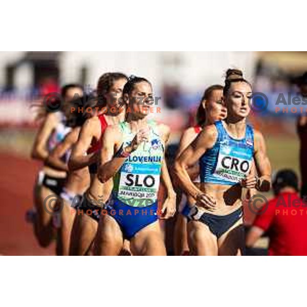 Anita Horvat in action during Day 1 of European Athletics Team Championship 2025 2nd Division in Stadium Poljane, Maribor, Slovenia on June 28, 2025. Photo: Jure Banfi