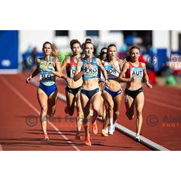 Anita Horvat in action during Day 1 of European Athletics Team Championship 2025 2nd Division in Stadium Poljane, Maribor, Slovenia on June 28, 2025. Photo: Jure Banfi