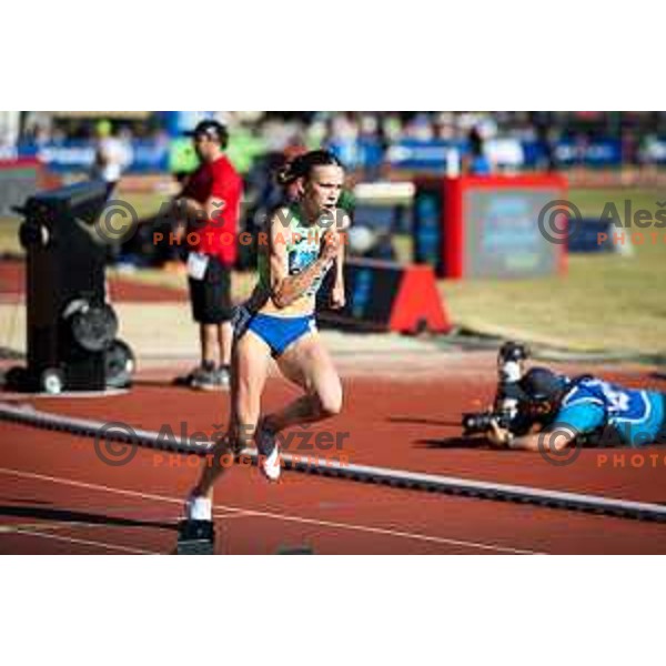 Ziva Remic in action during Day 1 of European Athletics Team Championship 2025 2nd Division in Stadium Poljane, Maribor, Slovenia on June 28, 2025. Photo: Jure Banfi