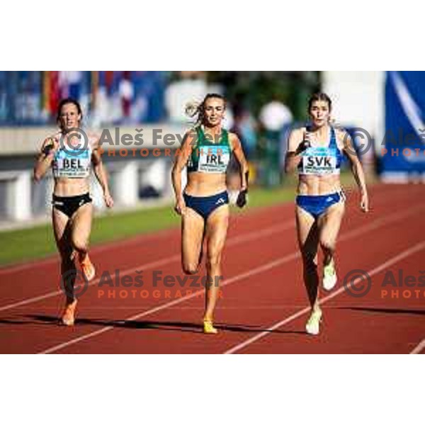 Ziva Remic in action during Day 1 of European Athletics Team Championship 2025 2nd Division in Stadium Poljane, Maribor, Slovenia on June 28, 2025. Photo: Jure Banfi