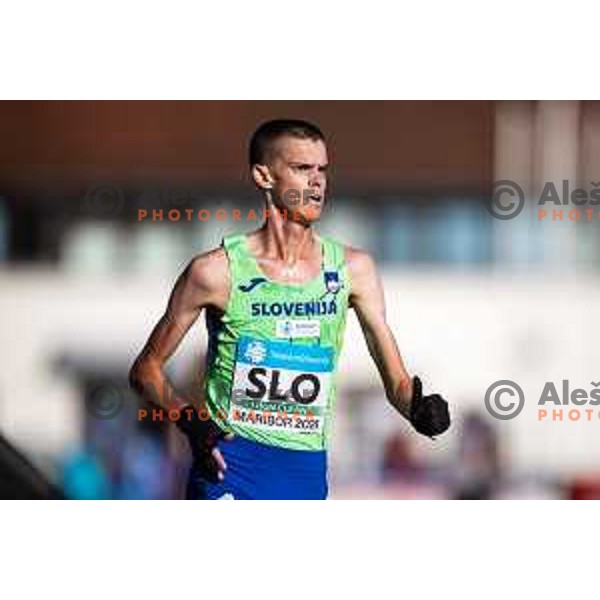 Jan Kokalj in action during Day 1 of European Athletics Team Championship 2025 2nd Division in Stadium Poljane, Maribor, Slovenia on June 28, 2025. Photo: Jure Banfi