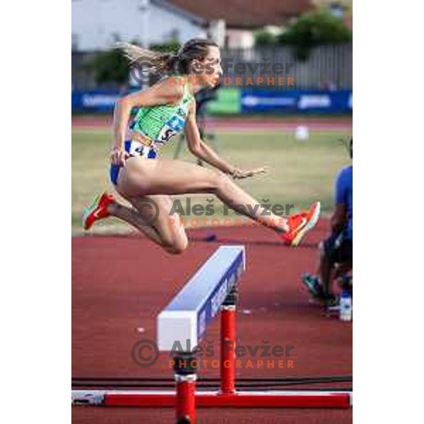 Karin Gosek in action during Day 1 of European Athletics Team Championship 2025 2nd Division in Stadium Poljane, Maribor, Slovenia on June 28, 2025. Photo: Jure Banfi