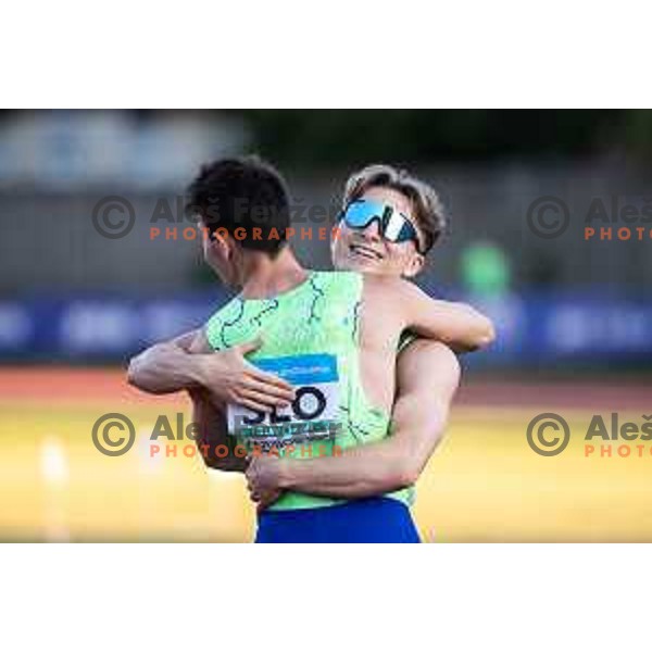 Jernej Gumilar in action during Day 1 of European Athletics Team Championship 2025 2nd Division in Stadium Poljane, Maribor, Slovenia on June 28, 2025. Photo: Jure Banfi