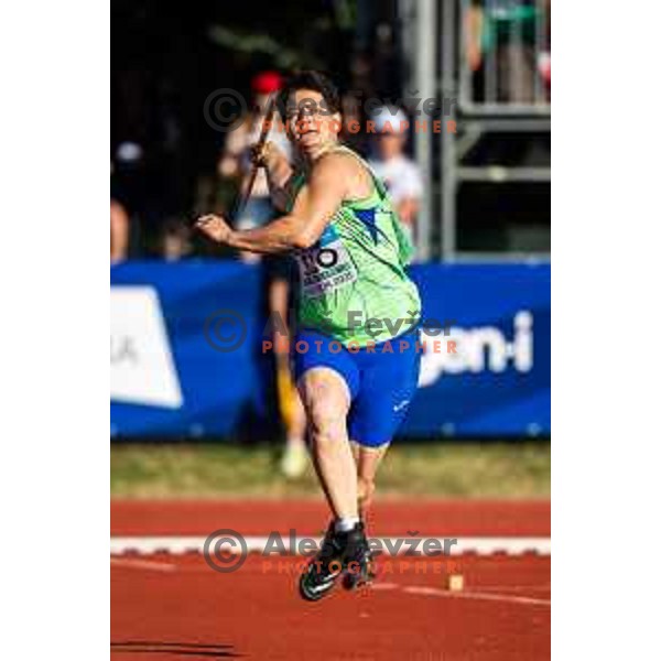 Martina Ratej in action during Day 1 of European Athletics Team Championship 2025 2nd Division in Stadium Poljane, Maribor, Slovenia on June 28, 2025. Photo: Jure Banfi