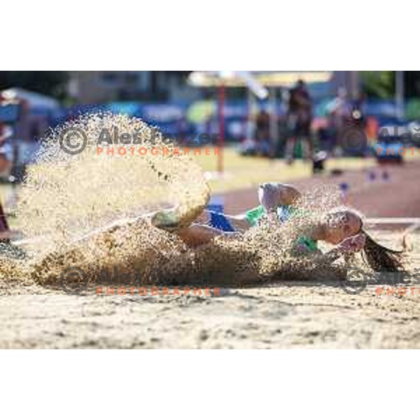 Maja Bedrac in action during Day 1 of European Athletics Team Championship 2025 2nd Division in Stadium Poljane, Maribor, Slovenia on June 28, 2025. Photo: Jure Banfi