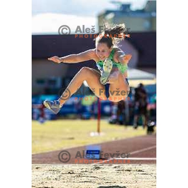 Maja Bedrac in action during Day 1 of European Athletics Team Championship 2025 2nd Division in Stadium Poljane, Maribor, Slovenia on June 28, 2025. Photo: Jure Banfi