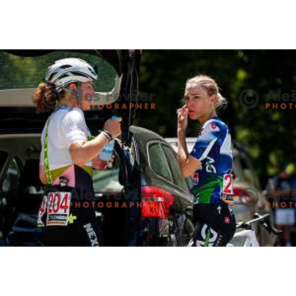 Urska Zigart during Slovenian Cycling Championships 2025 in Celje, Slovenia on June 29, 2025.