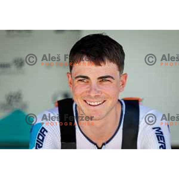 Matevz Govekar during Slovenian Cycling Championships 2025 in Celje, Slovenia on June 29, 2025.