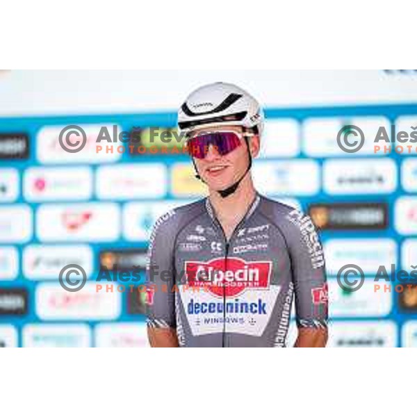 Gal Glivar during Slovenian Cycling Championships 2025 in Celje, Slovenia on June 29, 2025.