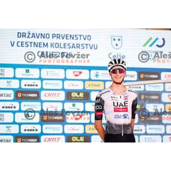 Anze Ravbar during Slovenian Cycling Championships 2025 in Celje, Slovenia on June 29, 2025.