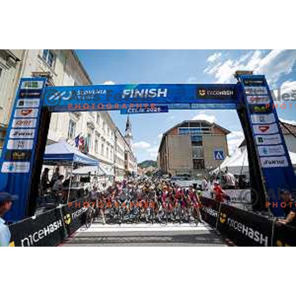 during Slovenian Cycling Championships 2025 in Celje, Slovenia on June 29, 2025.