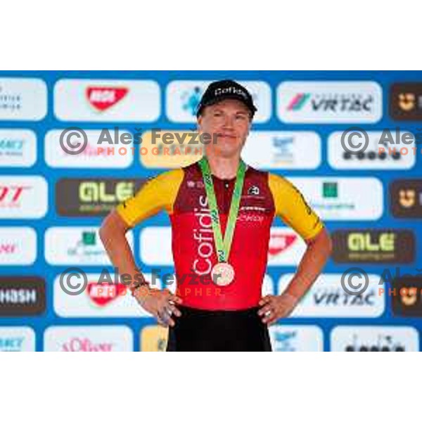 Spela Kern during Slovenian Cycling Championships 2025 in Celje, Slovenia on June 29, 2025.