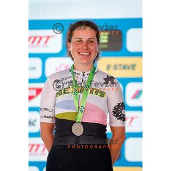 Nika Bobnar during Slovenian Cycling Championships 2025 in Celje, Slovenia on June 29, 2025.