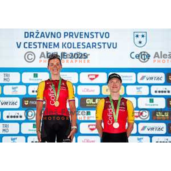 Eugenija Bujak during Slovenian Cycling Championships 2025 in Celje, Slovenia on June 29, 2025.