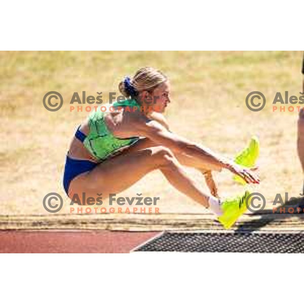 Neja Fillipic in action during Day 2 of European Athletics Team Championship 2025 2nd Division in Stadium Poljane, Maribor, Slovenia on June 29, 2025. Photo: Jure Banfi