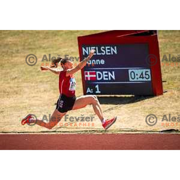 Janne Nielsen in action during Day 2 of European Athletics Team Championship 2025 2nd Division in Stadium Poljane, Maribor, Slovenia on June 29, 2025. Photo: Jure Banfi