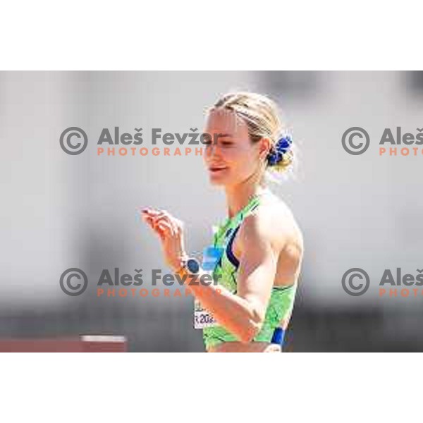 Neja Fillipic in action during Day 2 of European Athletics Team Championship 2025 2nd Division in Stadium Poljane, Maribor, Slovenia on June 29, 2025. Photo: Jure Banfi