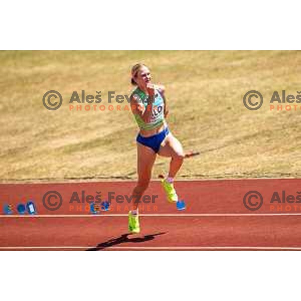 Neja Fillipic in action during Day 2 of European Athletics Team Championship 2025 2nd Division in Stadium Poljane, Maribor, Slovenia on June 29, 2025. Photo: Jure Banfi