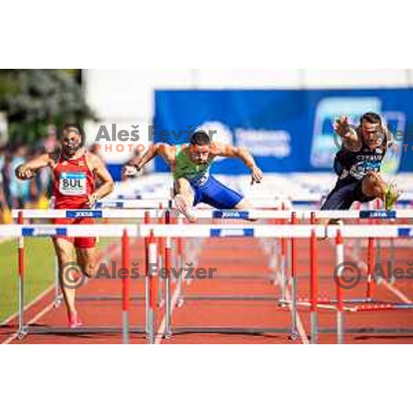 Filip Jakob Demsar in action during Day 2 of European Athletics Team Championship 2025 2nd Division in Stadium Poljane, Maribor, Slovenia on June 29, 2025. Photo: Jure Banfi