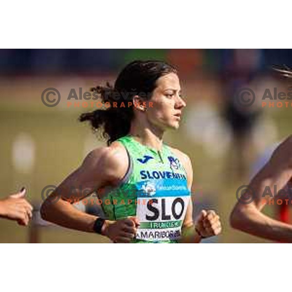 Veronika Sadek in action during Day 2 of European Athletics Team Championship 2025 2nd Division in Stadium Poljane, Maribor, Slovenia on June 29, 2025. Photo: Jure Banfi
