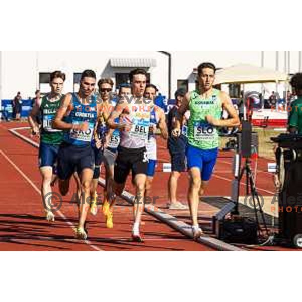 Jan Vukovic in action during Day 2 of European Athletics Team Championship 2025 2nd Division in Stadium Poljane, Maribor, Slovenia on June 29, 2025. Photo: Jure Banfi