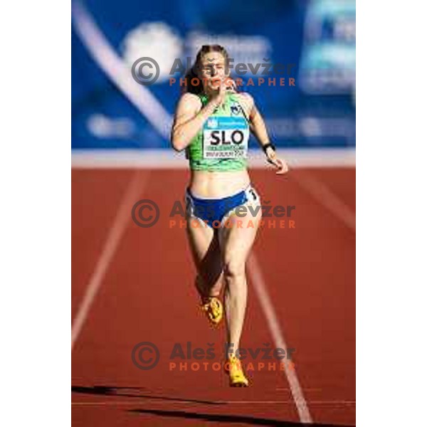 Maja Mihalinec Zidar in action during Day 2 of European Athletics Team Championship 2025 2nd Division in Stadium Poljane, Maribor, Slovenia on June 29, 2025. Photo: Jure Banfi