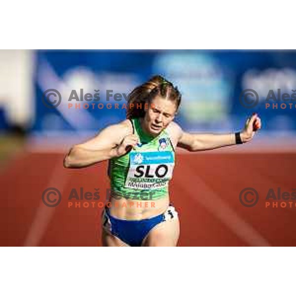 Maja Mihalinec Zidar in action during Day 2 of European Athletics Team Championship 2025 2nd Division in Stadium Poljane, Maribor, Slovenia on June 29, 2025. Photo: Jure Banfi