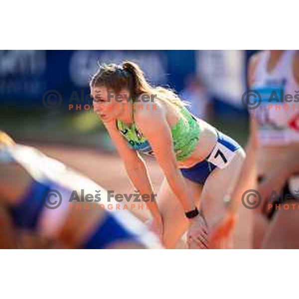 Maja Mihalinec Zidar in action during Day 2 of European Athletics Team Championship 2025 2nd Division in Stadium Poljane, Maribor, Slovenia on June 29, 2025. Photo: Jure Banfi